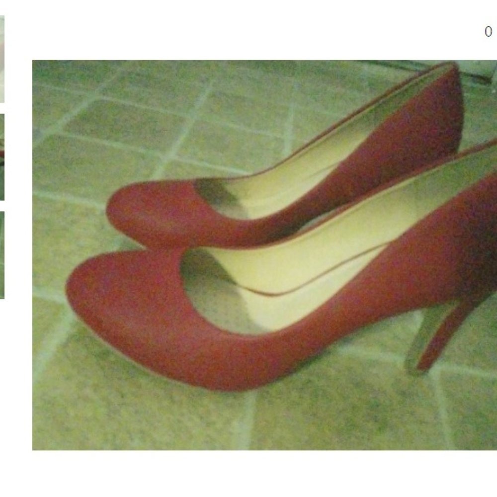 8.5 RED PUMPS